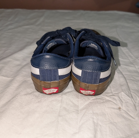 Vans Pro Chima Ferguson Ultracush Skateboard Shoes M6.5 Blue/Gum - Picture 4 of 8